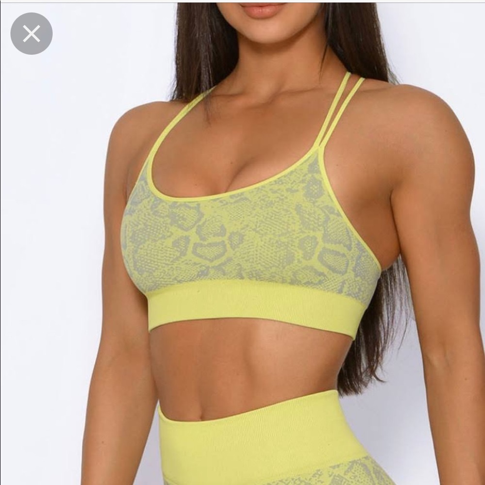 Bombshell sportswear snake seamless bra